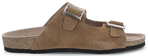 Image of AFROJACK Men's Orginal Leather Sandals | Casual Sliders for Boys s801