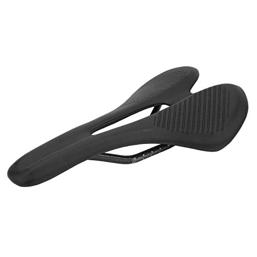 Selle de vélo confortable VTT route : coussin de siège noir 270x143 mm