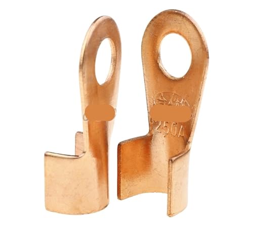 Terminales de cobre OT-250A con anillo de 10mm para un engarzado seguro y sin pérdidas