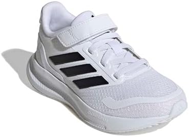 adidas Unisex Çocuk RUNFALCON 5 EL C Ayakkabı - Düşük Taban (Futbol Dışı) FTWWHT/CBLACK/CBLACK 30 - Görsel 4