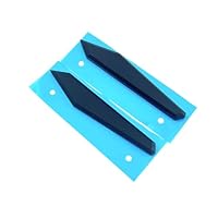 Gintai Gummifüße für Laptop XMG APEX 17 XAP17L23 XAP17M23, rutschfeste Füße für Laptop, Unterseite aus Gummi, 2 Stück, Farbe schwarz, dick)