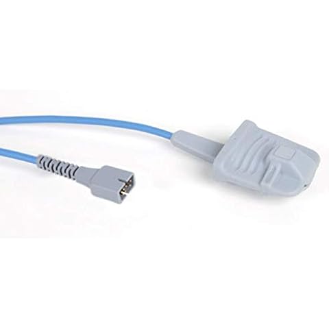 GIMA Sensor SpO2 para adultos de goma, para Oxy-100, reutilizable Cover