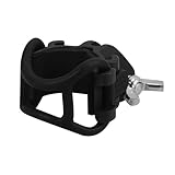 iplusmile Fahrrad Frontlicht Halterung Komfortable Lenkerhalterung aus Stoßfestem Material für Mountainbike Rennrad mit Clip und Taschenlampenhalterung