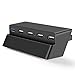 Produktbild TNP USB-Erweiterung für PS4 Slim Konsole - 5-Port USB 3.0/2.0 Hub für Sony Playstation 4 Slim Edition - Verteiler Adapter Zubehör für Controller, Schwarz