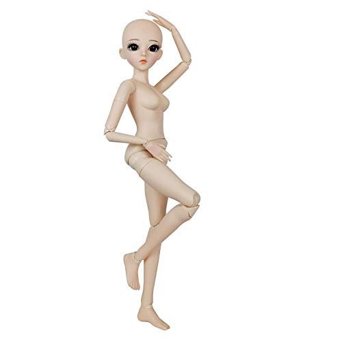 Naked 1/3 BJD Doll 56cm 22" DIY Nude Jointed Dolls