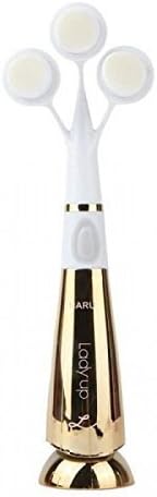 [Korea] HARU Ladyup Mate 3-head sonic vibration pore cleanser electrical facial brush [Retail Packaging] (Gold Glossy)