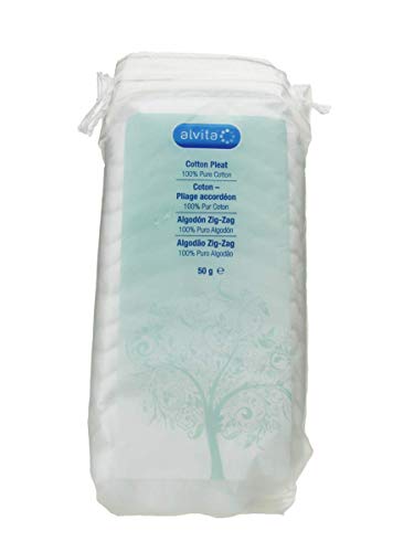 Alvita Algodon Hidrofilo Zig-Zag Puro 50 gr.