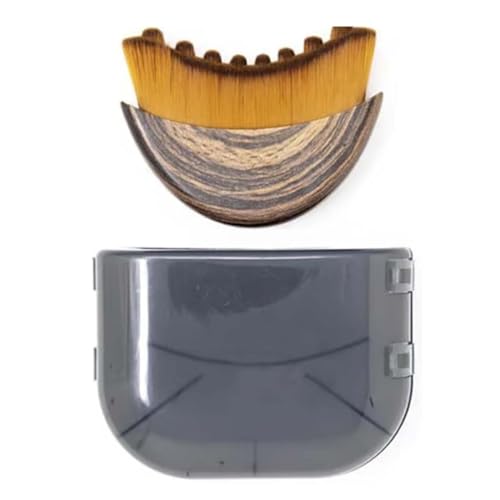 OYZOQ Lymphatische Gesichtsbürste, trockene Gesichtsbürste, lymph bürste, sanftes Lymphdrainage-Massagegerät, Kinn- und Kieferformung, trockenbürste lymphdrainage, um sich der Haut genau anzupassen