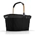 reisenthel carrybag Frame Gold Henkel Einkaufskorb + Cover Abdeckung schwarz