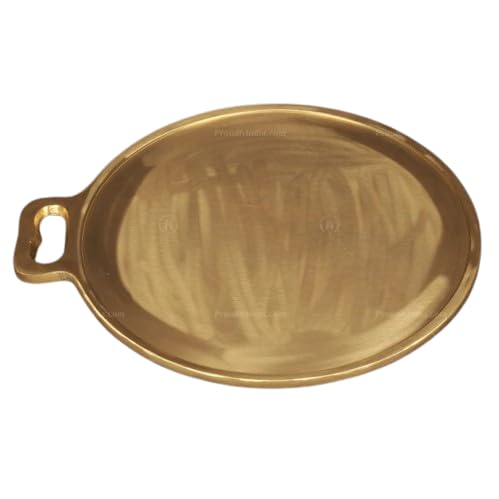 PROUDLY INDIA Pure Bronze Dosa Kallu Tawa for Dosas & Rotis