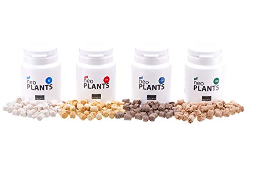AquaRio Neo Plants Tabs 70 g Aquarium Plant Fertiliser Iron Potassium Calcium Full Fertiliser Water Plants Nutrients