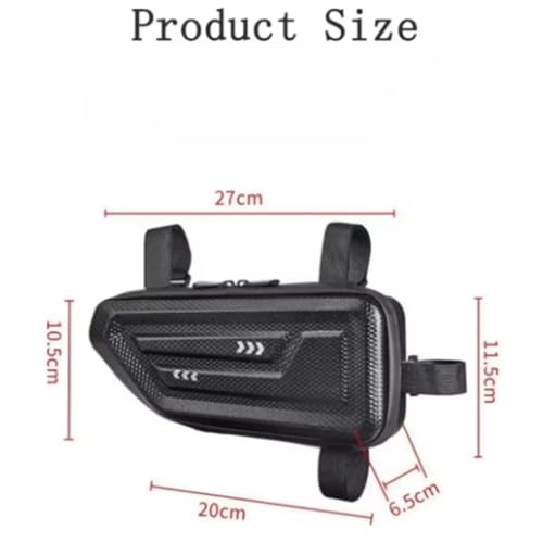 Alforja lateral impermeable para motocicleta CB500 Hornet 2026, carcasa rígida, montaje lateral, color negro miniatura 4