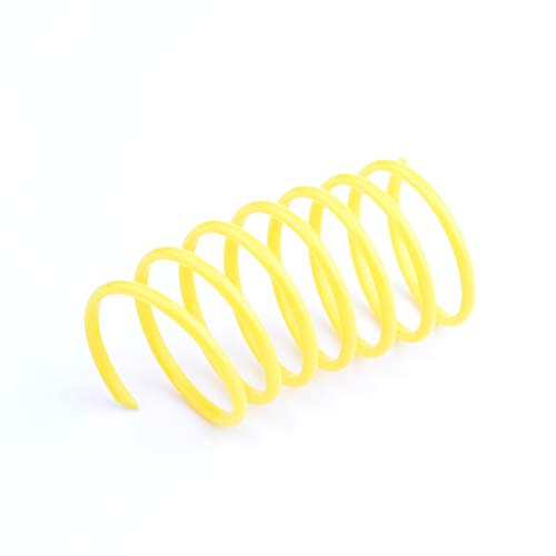 60 Pack Cat Spring Toy Plastic Colorful Coil Spiral Springs Pet Action Wide Durable Interactive Toys - Thumbnail 4