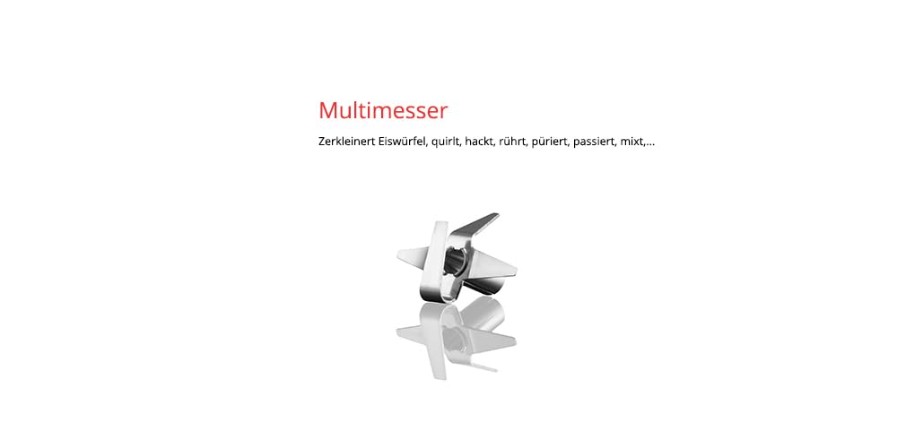 ESGE Zauberstab P 350 Profi weiß/grau 90880, Stabmixer, Pürierstab, 2 Stufen bis 22.000 U/Min, ergonomischer Griff, langlebiger, robuster Motor, inkl. Zubehör, 300W, Made in Switzerland