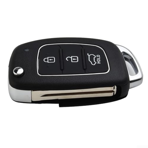 Coque de clé télécommande pour Hyundai Tucson Santa Fe pour Sonata i40, compatible avec Accent I40 I45, fente centrale