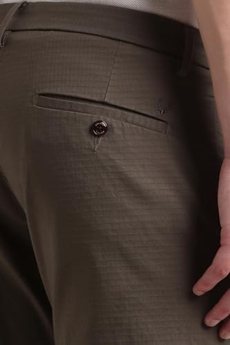 Image of Allen Solly Men Regular Fit Casual Pants