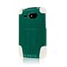 Kyocera Event Case (C5133), MPERO IMPACT X Series Dual Layered Tough Durable Shock Absorbing Silicone Polycarbonate Hybrid Kickstand Case for Event [Perfect Fit & Precise Port Cut Outs] - Teal Green