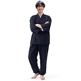 [Poweforest] 裏ボア付き作務衣 さむえ 