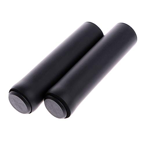 1 Pair Black Bike Handlebar Grips, Soft Foam Silicone Sponge Handle Bar Grips Handlebar Cover for...