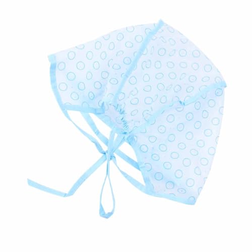 Healeved Lot de 12 Bonnets de Coloration Capillaire avec Châle Taille Unique Matériau Pratique et Solide Bonnet de Salon de Coiffure pour Mèches et Teinture Protection Cou et