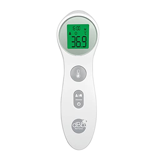 Thermomètre frontal sans contact dBb Remond infrarouge médical pour bébé et adulte avec écran LCD