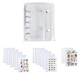 シール帳 ラメ入り シールバインダー シール手帳 M5サイズ