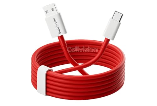 Image of Original 80W Supervooc Fast USB Type C Charging Cable for iQOO Neo 10,iQOO Neo 10R,iQOO Neo 10R,iQOO Neo 10R,iQOO Neo 6,iQOO Neo 6 5G,iQOO Neo 6 SE 5G usb -RED JNS