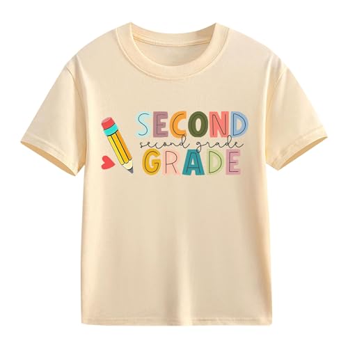 sfdgfhyf Girls/Toddlers Cotton T-Shirts Crewneck Short Sleeve Summer Tops Kids Clothes Tees Neck T Shirts Basic2