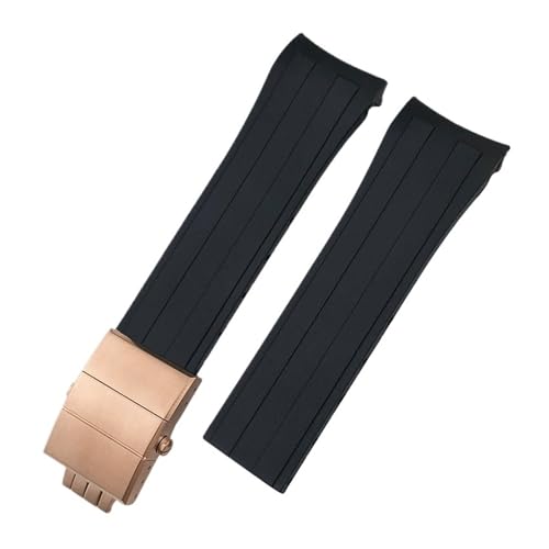 MIDO Navigator Ocean Starfish M026430 M026830 M011430�V���[�Y�Ή��V���R�����o�[�E�H�b�`�o���h�ACitizen�E�H�b�`�X�g���b�v�Ή�(Black-Rose,21mm)