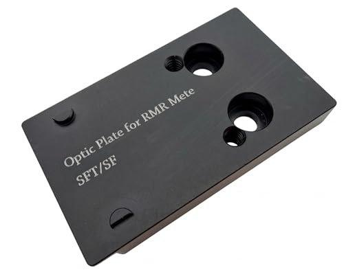 ADE Advanced Optics Optic Mount Plate for Canik Mete SFX/SFT/SF & TTI Optic-Ready Pistols, Red Dot Adapter Compatible with RMR/SRO Footprint, Works with Holosun 407C/507C/508T, Osight X, XR Red Dot by Ade Advanced Optics - Image 3