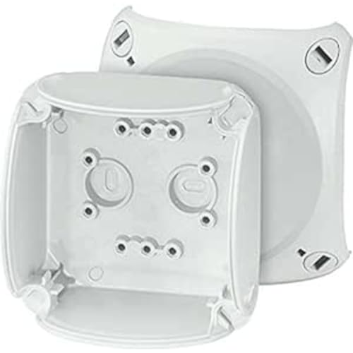 Hensel Kabelabzweigkasten KF 0200 H o.Kl. Wände o.Vorpr. Dose, Gehäuse für Montage auf der Wand/Decke 4012591122098 Grau