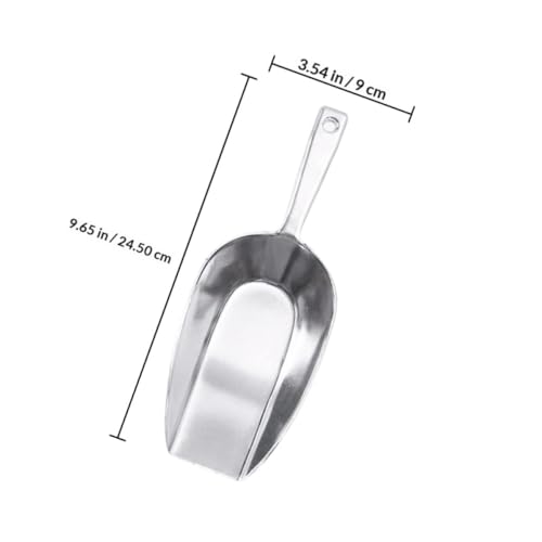 Pala de aleación de aluminio reutilizable para hielos y cocina 2