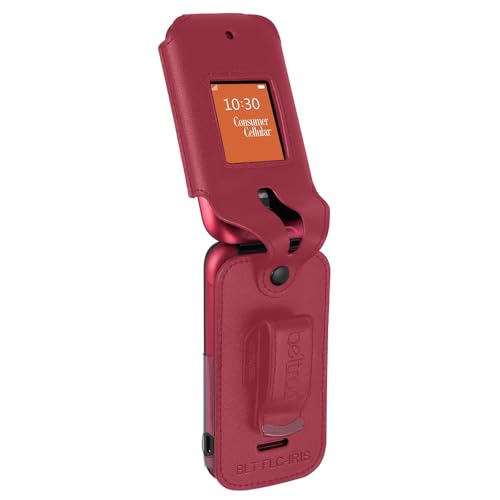 Beltron BLT-FLC-IRIS Leather Case For Consumer Cellular Iris Flip Phone thumb #3