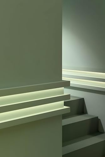 Perfil moderno para iluminación LED C382 con acabado de alta gama arquitectónica 7