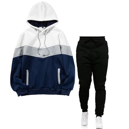 Survêtement Homme Anti-Froid : Ensemble Jogging Chaud et Doux Coupe Droite
