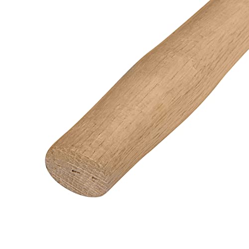 Mango de madera para martillo de 28 pulgadas de roble de repuesto ovalado 4