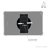 Mobilis Uniwersalny obrotowy uchwyt do tabletu, obrót o 360°, statyw, regulowany uchwyt na długopis, tablet Grip, czarny