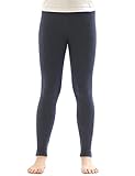 Mit Fleece innen yeset Kinder Thermo Mädchen Leggings Fleece Hose lang Leggins aus Baumwolle Jeans 122