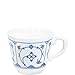 Produktbild KAHLA 414702A75056H Blau Saks Kaffeetasse 0,18 l Blau Saks Strohblumenmuster Petersilienmuster Jägermuster Teetasse 210 ml weiß blau