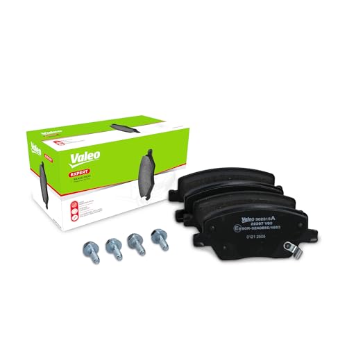 Plaquettes de frein Valeo 302319A pour essieu avant avec accessoires