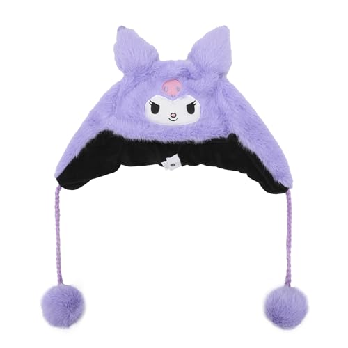 Bioworld Kuromi-Inspired Purple Plush Laplander