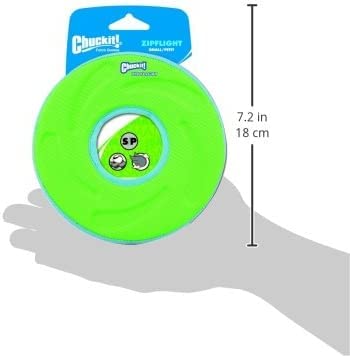 Chuckit! Zipflight Amphibious Flying Ring - Assorted Small - 6 Inch Diameter (1 Pack) - Pack Of 2 #TOP7