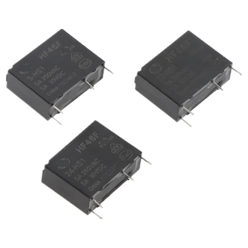 Relé HF46F-012-HS1 de 4 pines para solucionar fallos de encendido en circuitos de 5A 2