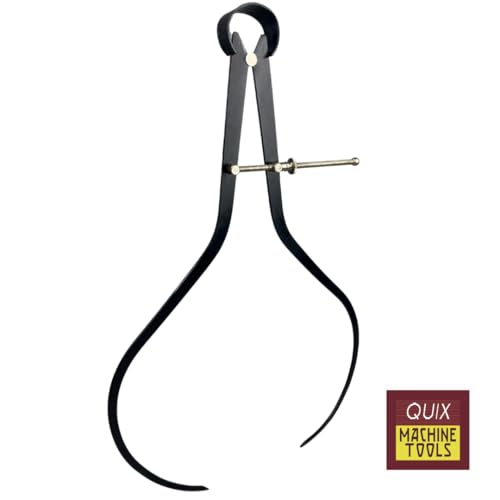 QUIX 18" (45.7 cm) Steel Outside Caliper | Durable Steel Construction | Precise Measurement of Distance, Diameter, or Thickness | Ideal for Construction, Plumbing, Paleontology, and Forensics - Image 3