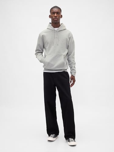 Image of Gap Men Printed Cotton Blend Relaxed Fit Full Sleeve Hoodie