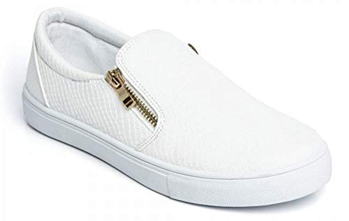 Scarpe da donna piatte da infilare in finta pelle