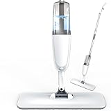 ScrubWiz Spray Mop, Wet Dry Hardwood Floor Cleaning Mop with Washable Reusable...