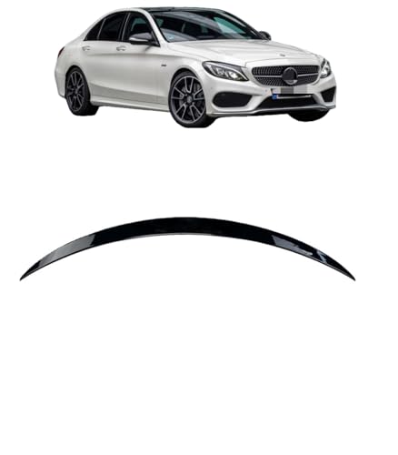 Rysydant メルセデスベンツ Cクラスw205 c180 c200 c260 2015年~ 専用設計 外装 カスタム パーツ リアトランクスポイラー ウィング リアウイング ボディキット エアロパーツ 取り付け簡単 取り付け簡単- ABS樹脂製 1p