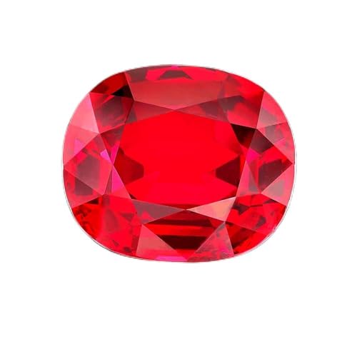 Pierre précieuse ovale rouge rubis d'exception pour bague de haute joaillerie