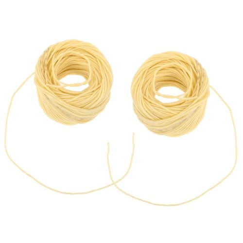 Pabilos para velas de fibra de lino 2mm 2 rollos 30 metros